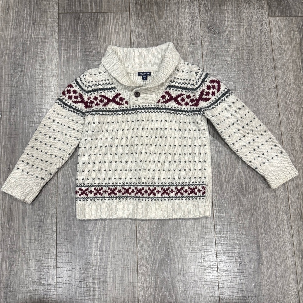 GAP Cream Knit Sweater for Kids